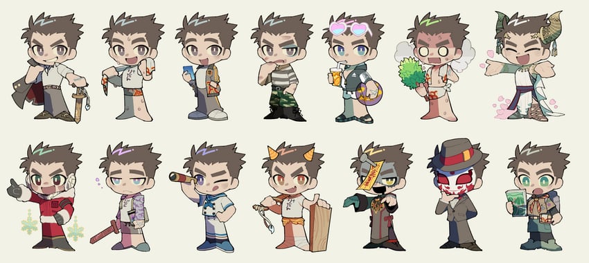 protagonist 3 (tokyo afterschool summoners) drawn by kan_(pyy_c12)