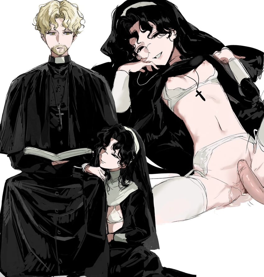 amon and adam (lord of the mysteries) drawn by kikinotamai