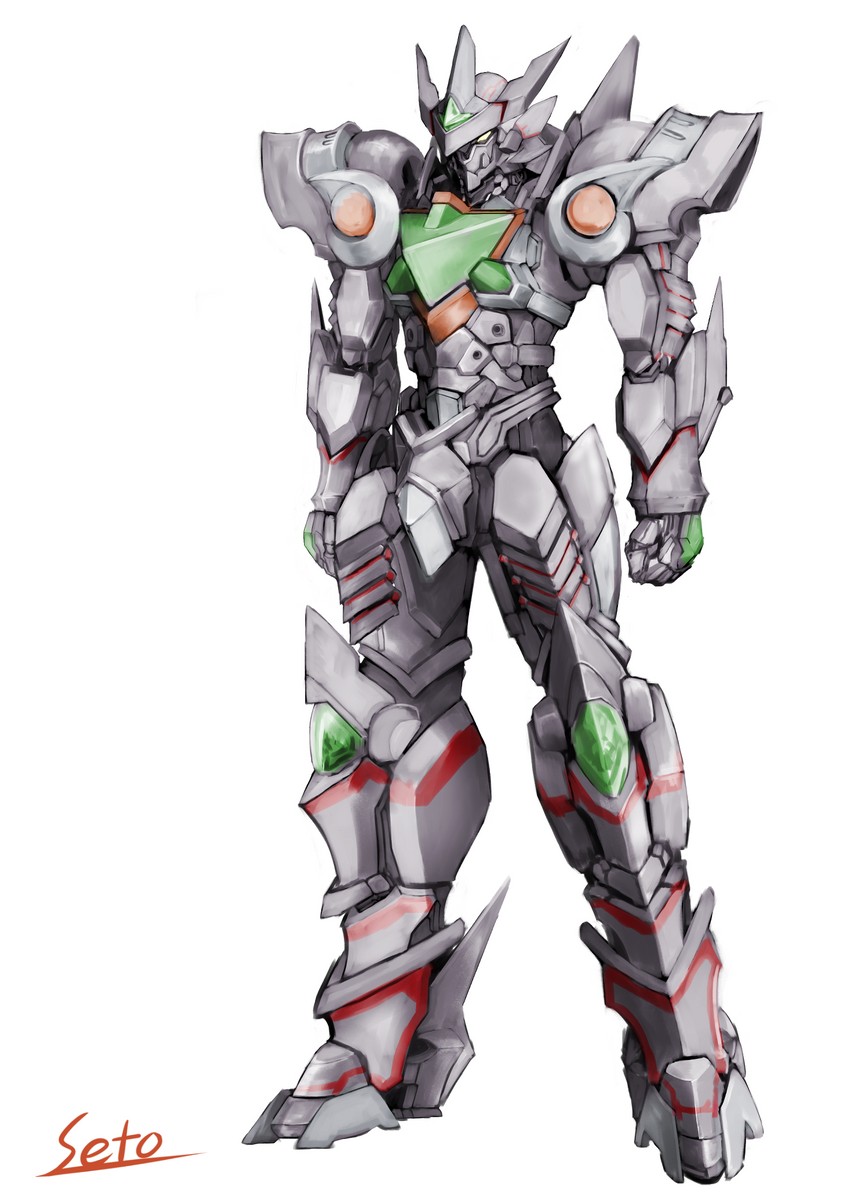 didalion (super robot wars and 1 more) drawn by seto_(atsushi533822)