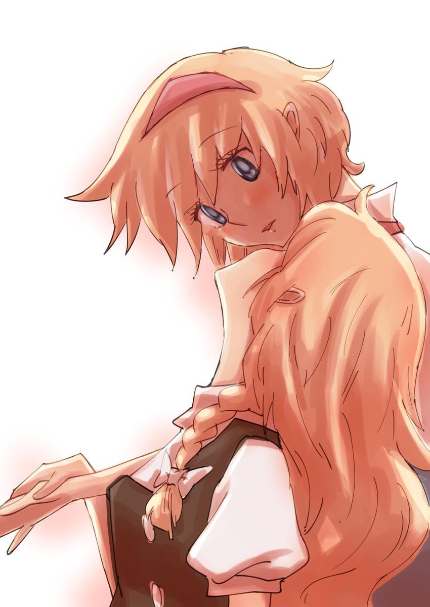 kirisame marisa and alice margatroid (touhou) drawn by non_(z-art)