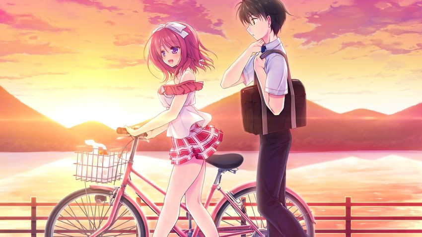 komatsu rina and sekiya akito (kimi no tonari de koishiteru!)
