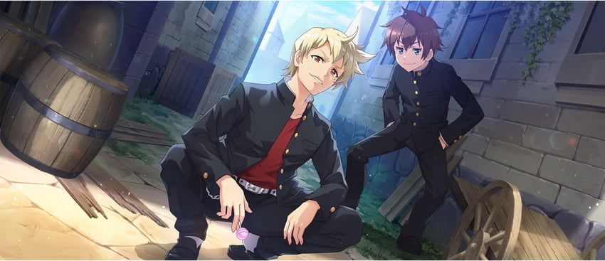satou kazuma and dust (kono subarashii sekai ni shukufuku wo! and 1 more)