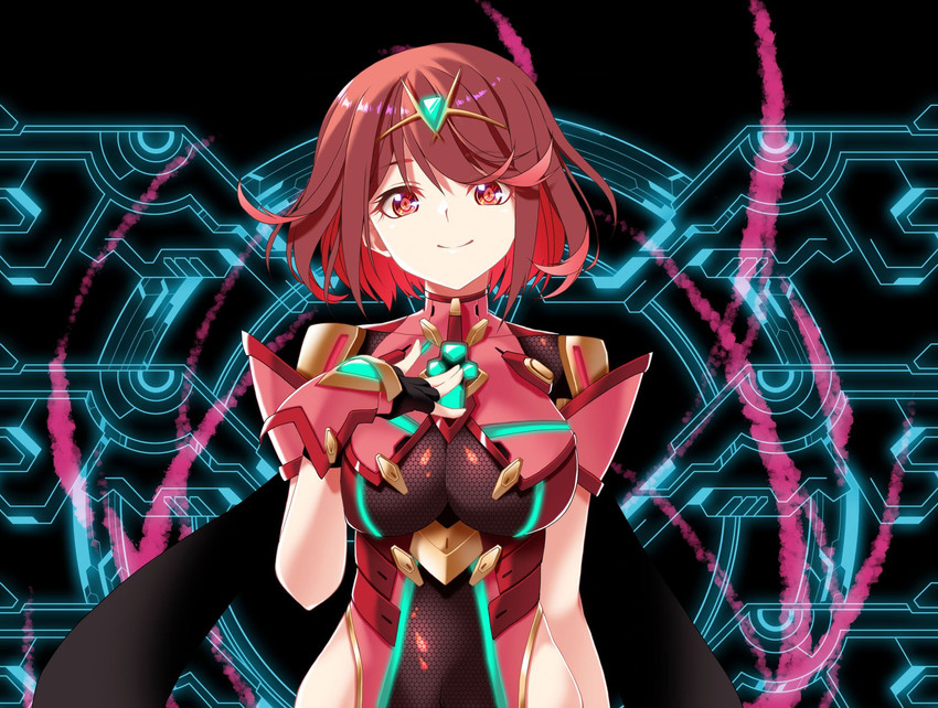 pyra (xenoblade chronicles and 1 more) drawn by raynartfr