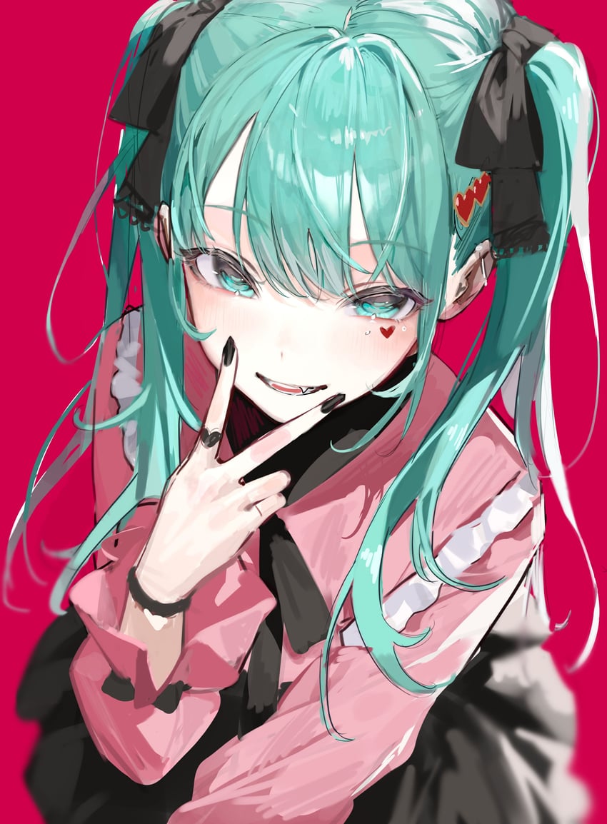 hatsune miku (vocaloid and 1 more) drawn by chyoel