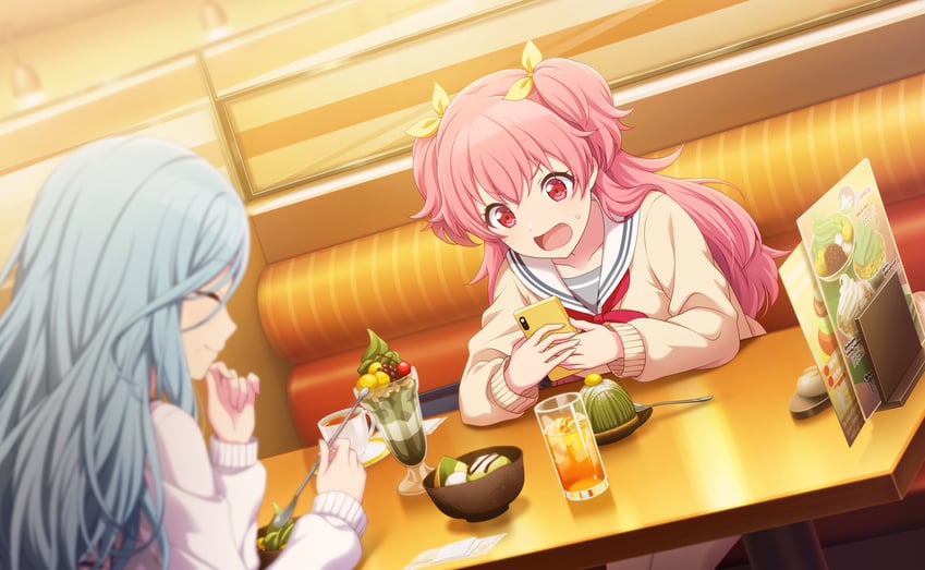 momoi airi and hinomori shizuku (project sekai) drawn by colorful_palette