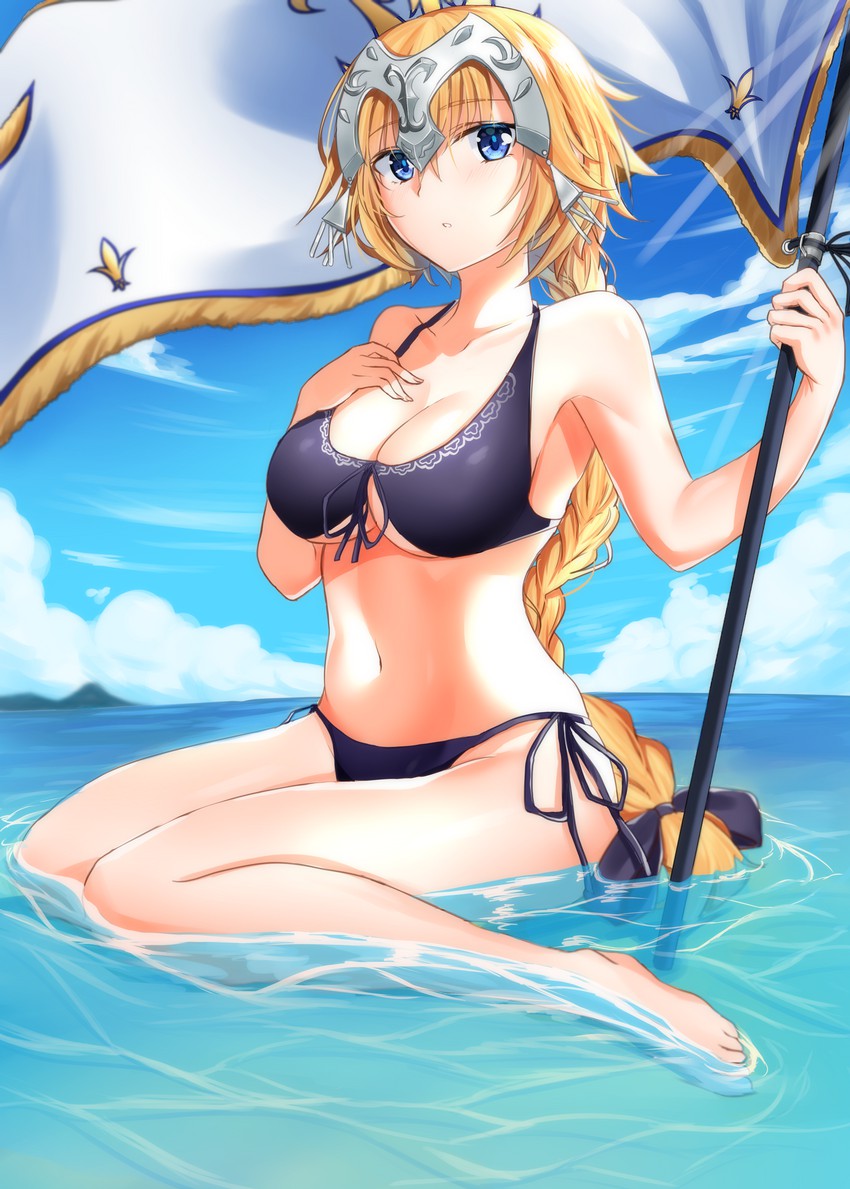 jeanne d'arc (fate and 2 more) drawn by takenoko_27074918