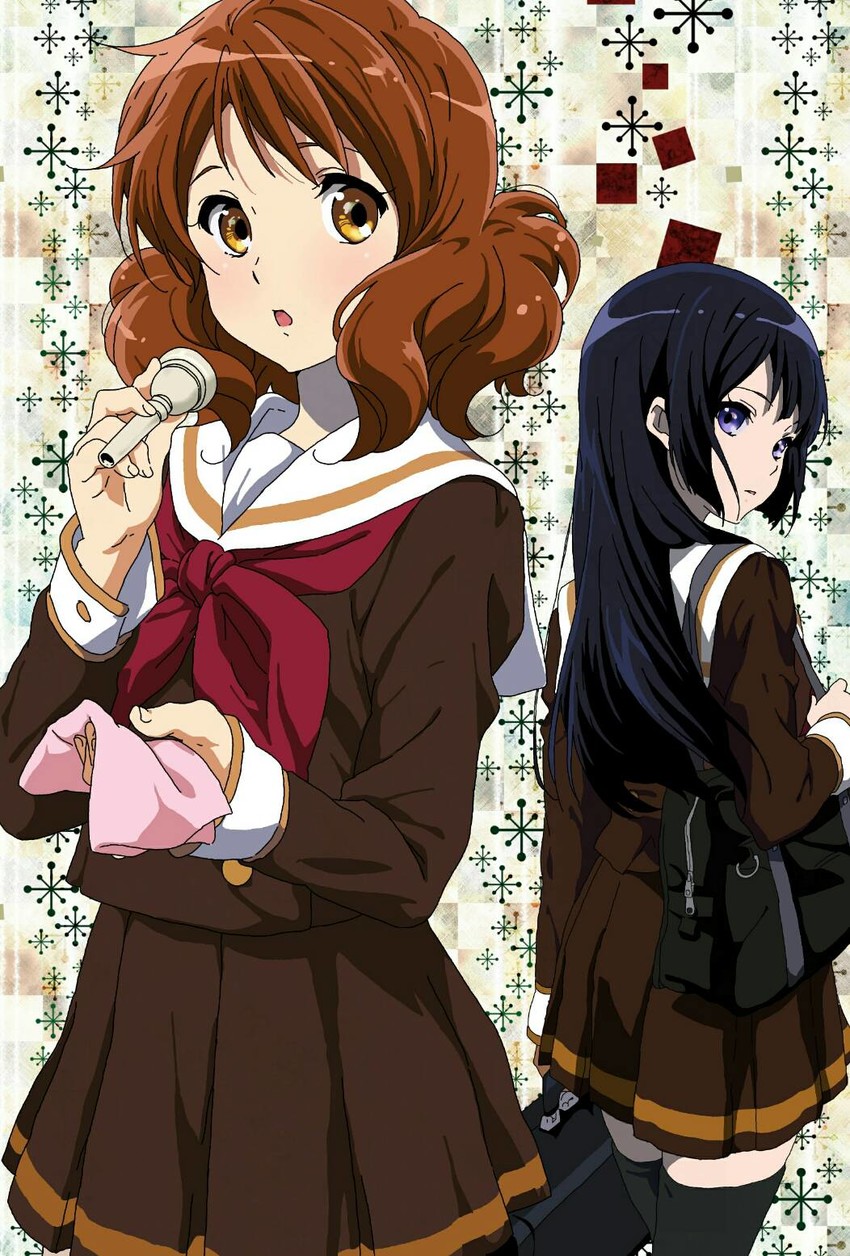 oumae kumiko and kousaka reina (hibike! euphonium) drawn by sayama_sakura