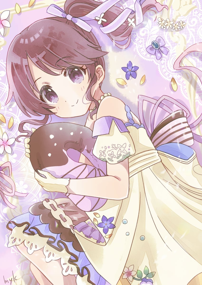 shiina noriko (idolmaster and 2 more) drawn by myk_(my_myk)