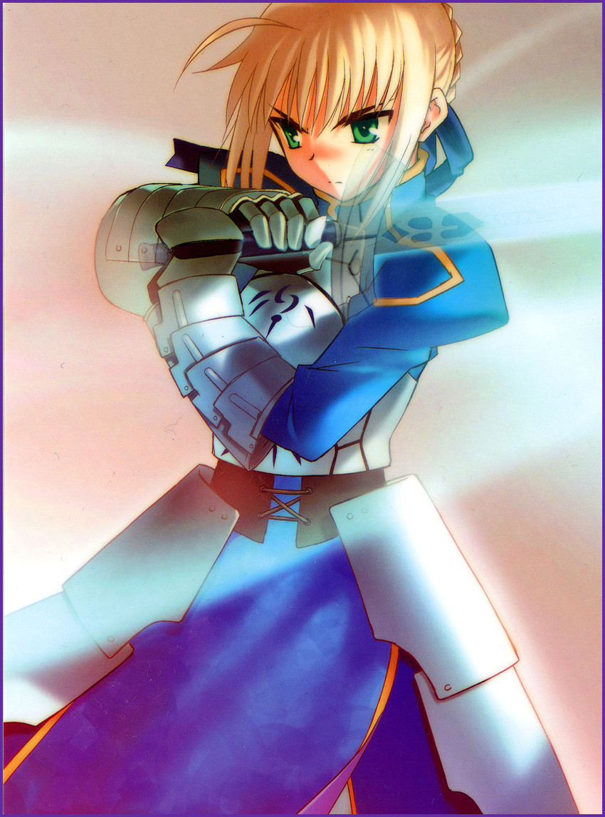 artoria pendragon and saber (fate and 1 more)