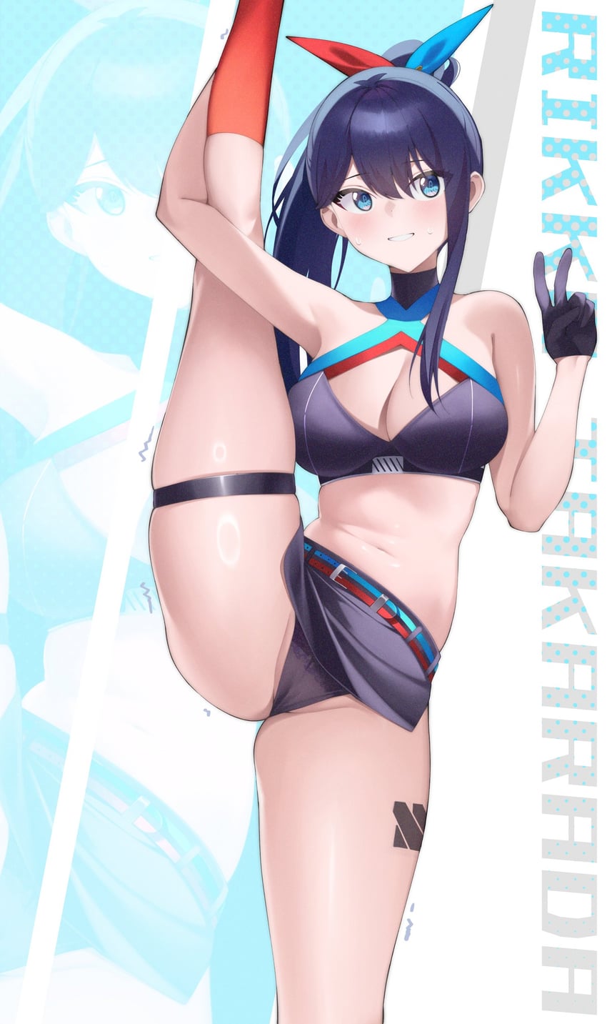 takarada rikka (gridman universe and 1 more) drawn by kurozawa_yui