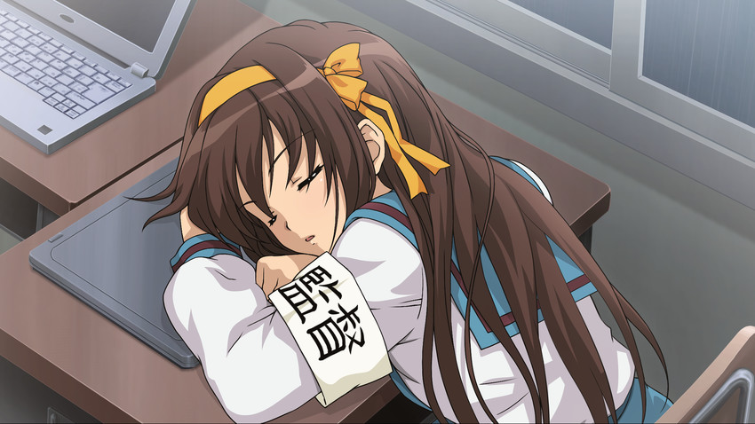 suzumiya haruhi (suzumiya haruhi no yuuutsu and 2 more)