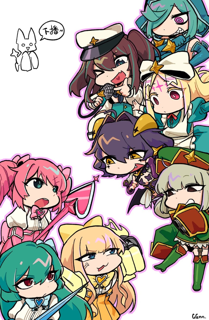 hikawa sayo, hiiragi utena, magia baiser, araga kiwi, leoparde, and 13 more (mahou shoujo ni akogarete) drawn by guagua977