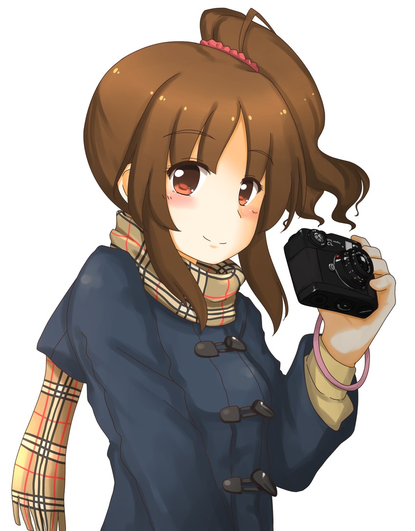 takamori aiko (idolmaster and 1 more) drawn by rainforce