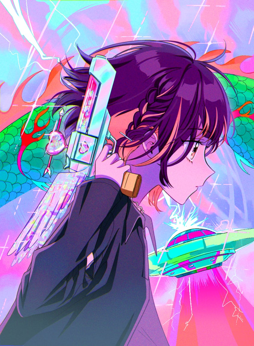 nira-chan (zutto mayonaka de ii no ni and 1 more) drawn by myon_(tokipi)