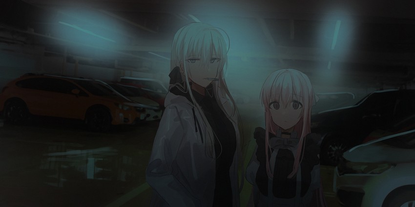 yana and zoya petrovna vecheslova (original) drawn by chihuri