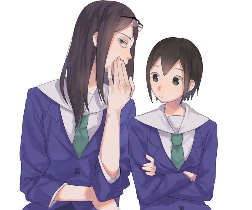 kanamori sayaka and asakusa midori (eizouken ni wa te wo dasu na!) drawn by ayaki_(43510)