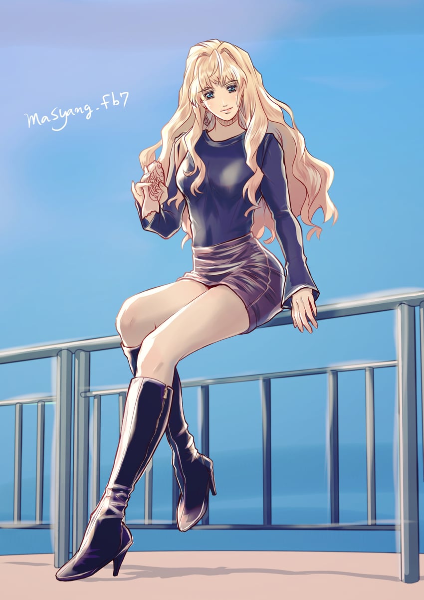 sheryl nome (macross and 1 more) drawn by ryu_(masu_nantoka-san)