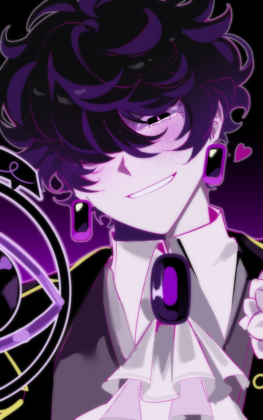 black sapphire cookie (cookie run and 1 more) drawn by ichi_(010_ichi)