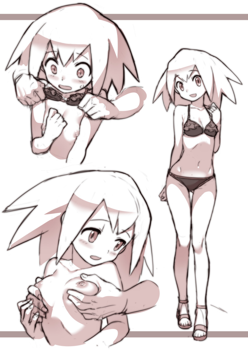 roll caskett (mega man and 1 more) drawn by biggumane