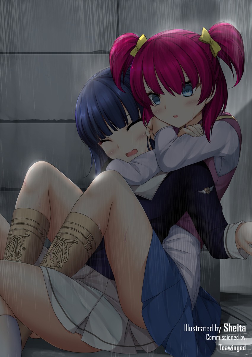 daidouji tomoyo and yumehara nozomi (precure and 3 more) drawn by sheita