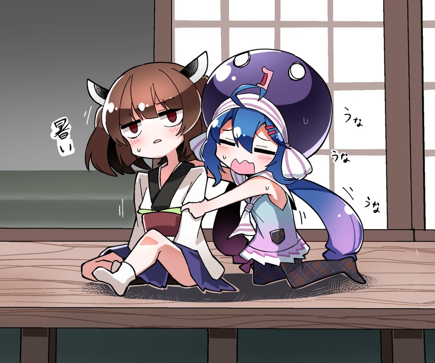 touhoku kiritan and otomachi una (vocaloid and 2 more) drawn by shidoh279