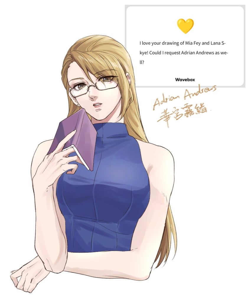 adrian andrews (ace attorney and 2 more) drawn by kurokawa_karasu