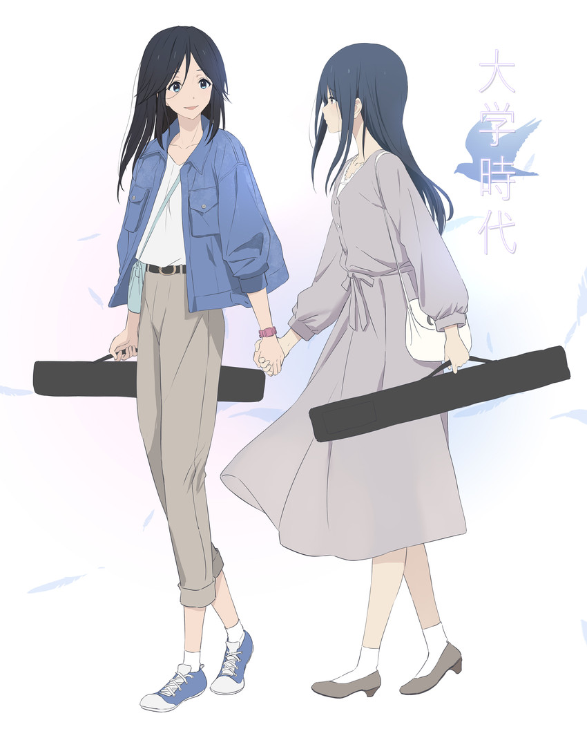 yoroizuka mizore and kasaki nozomi (hibike! euphonium and 1 more) drawn by kisetsu