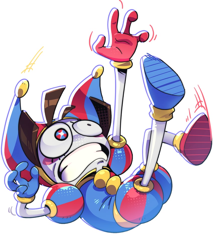 pomni (the amazing digital circus and 2 more) drawn by mansizedmeatbls