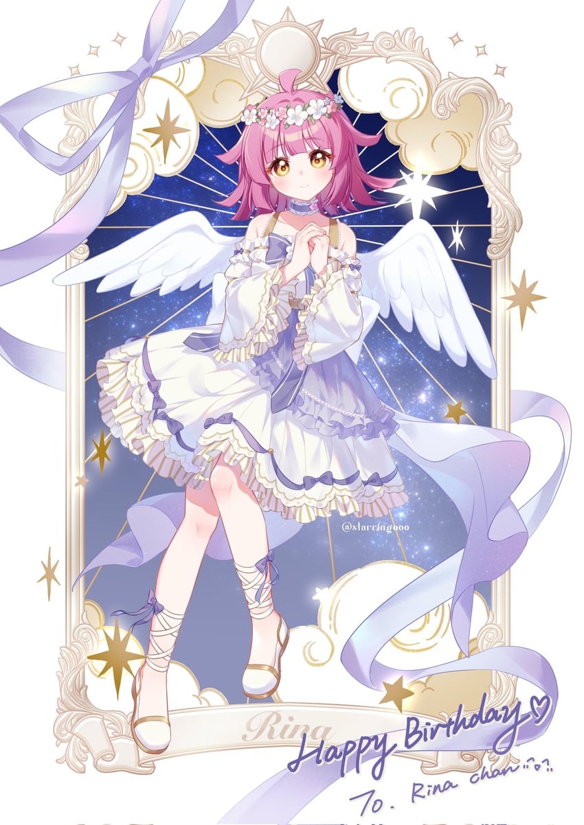 tennoji rina (love live! and 1 more) drawn by starringooo