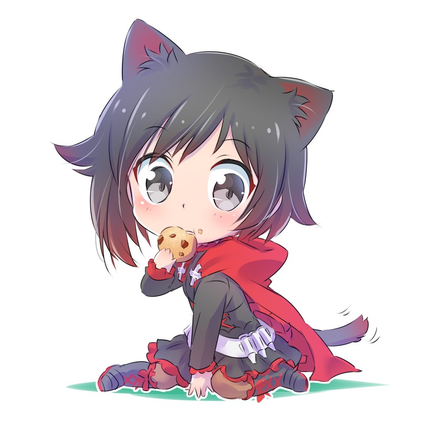 ruby rose (rwby and 1 more) drawn by iesupa
