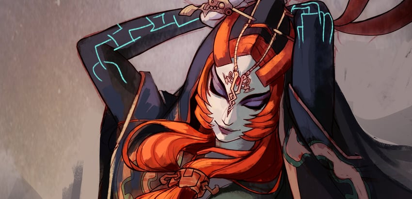 midna (the legend of zelda and 1 more) drawn by iubworks