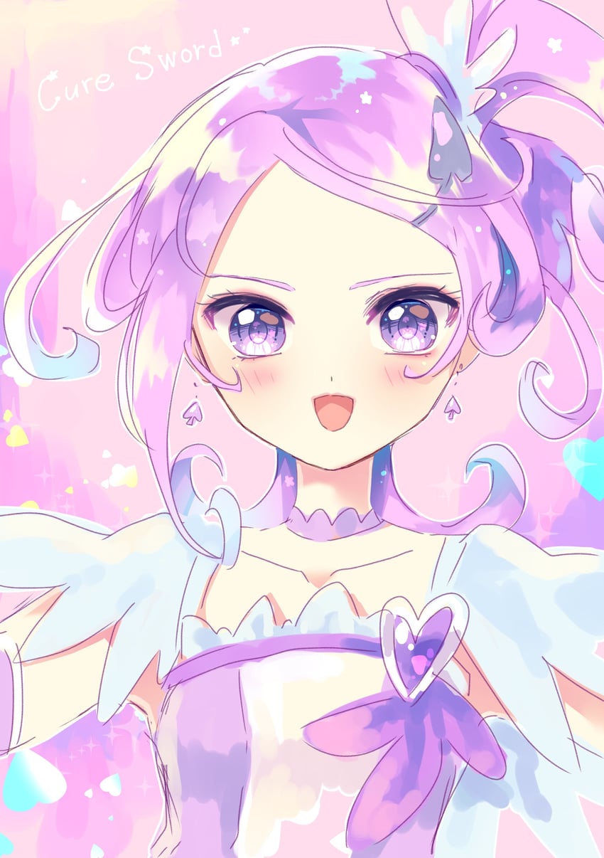 kenzaki makoto and cure sword (precure and 1 more) drawn by eri.