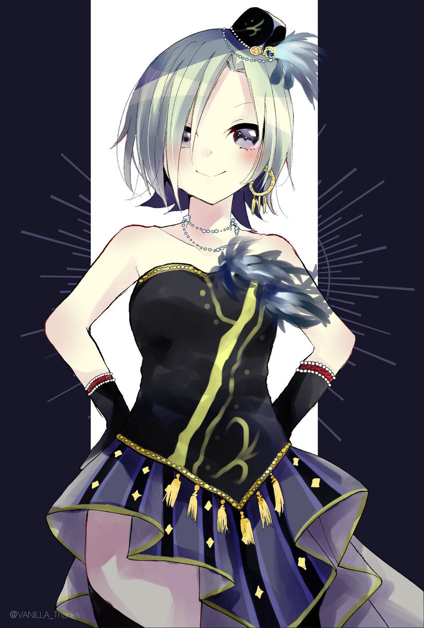 mia taylor (love live! and 1 more) drawn by mutou_(arigatou_banira)