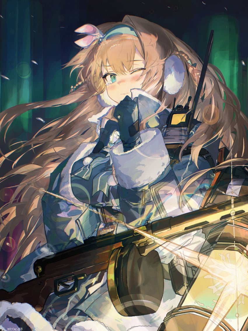 suomi (girls' frontline and 1 more) drawn by mirae283