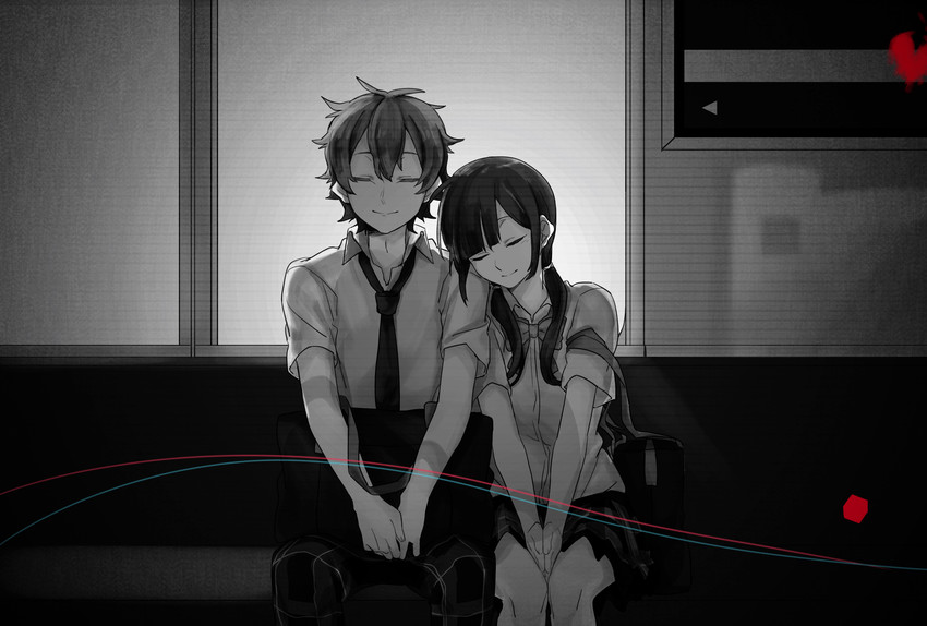 amamiya hibiya and asahina hiyori (kagerou project and 1 more) drawn by nekome3