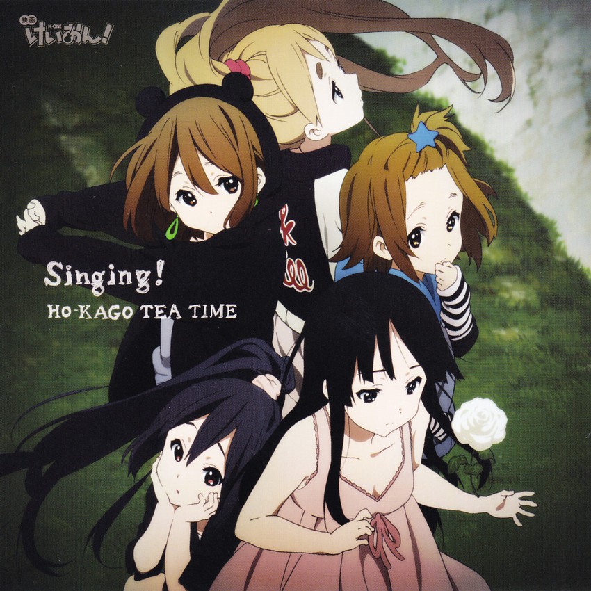 akiyama mio, nakano azusa, hirasawa yui, tainaka ritsu, and kotobuki tsumugi (k-on! and 1 more) drawn by horiguchi_yukiko