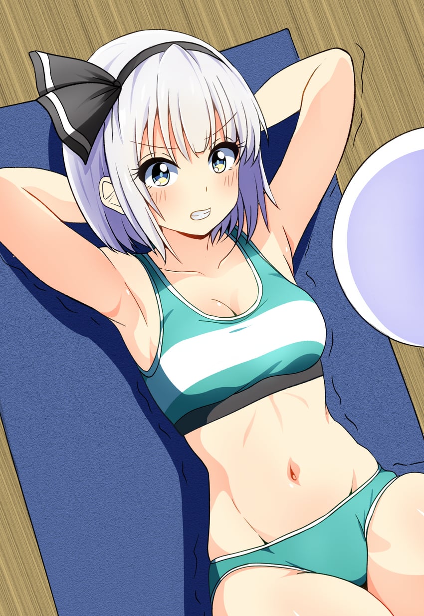 konpaku youmu (touhou) drawn by kyanta5354