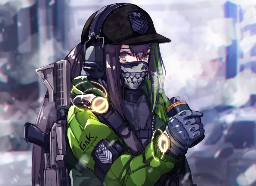 m4a1 (girls' frontline and 1 more) drawn by mishima_hiroji