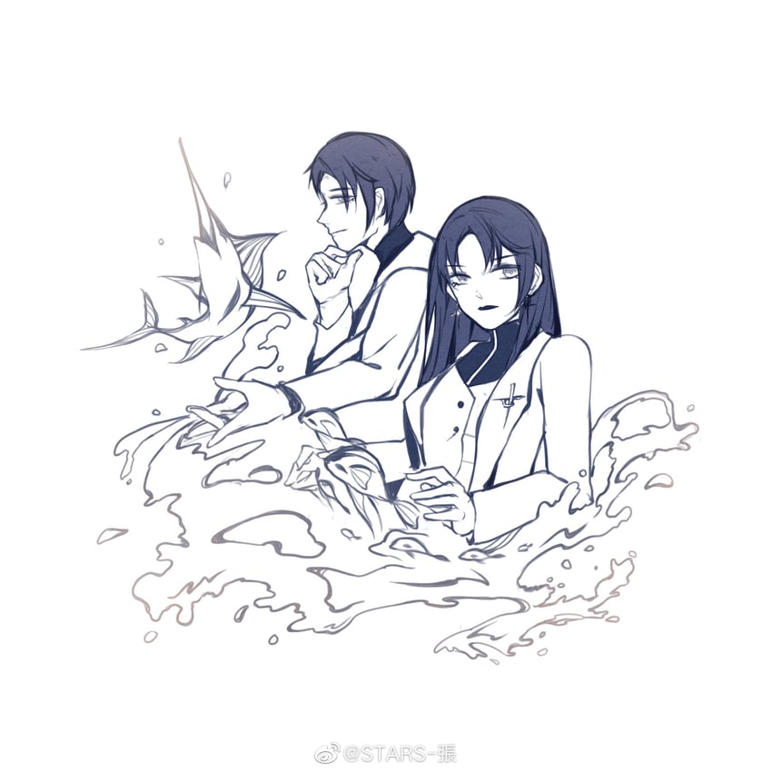 aeon (nikki and 1 more) drawn by stars_zhangzhang
