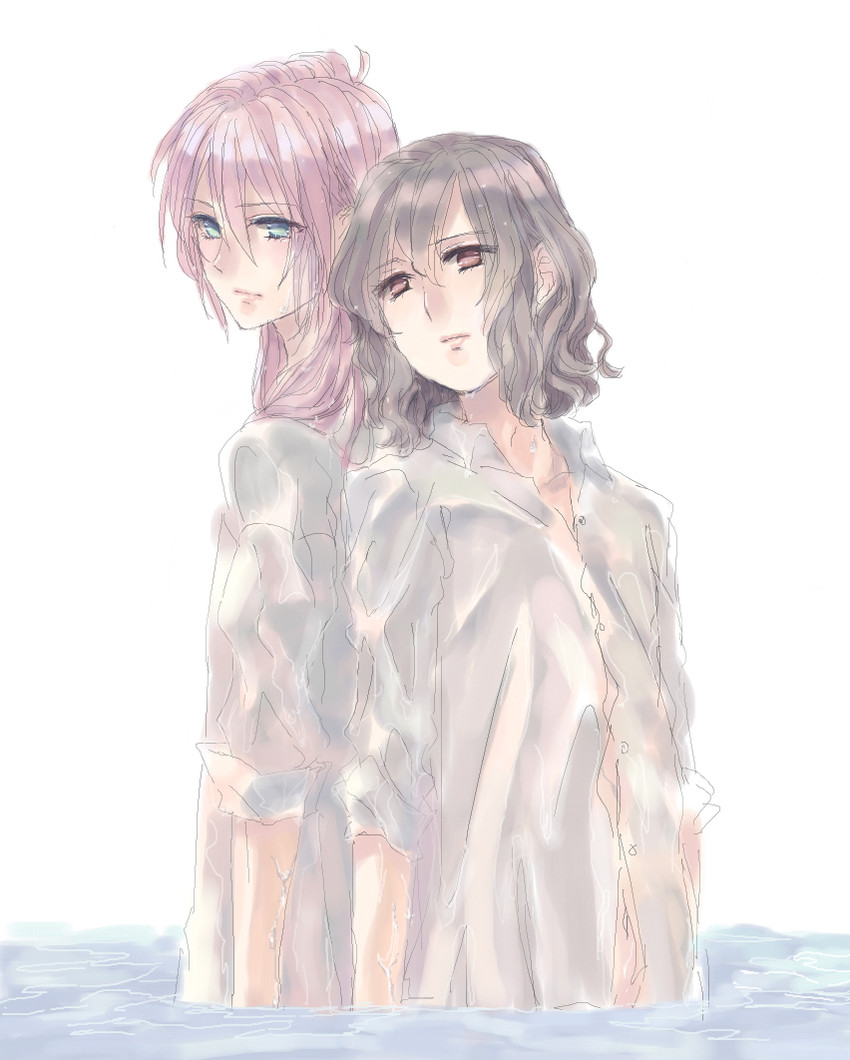 kirino ranmaru and shindou takuto (inazuma eleven and 1 more) drawn by shino_(syllable)