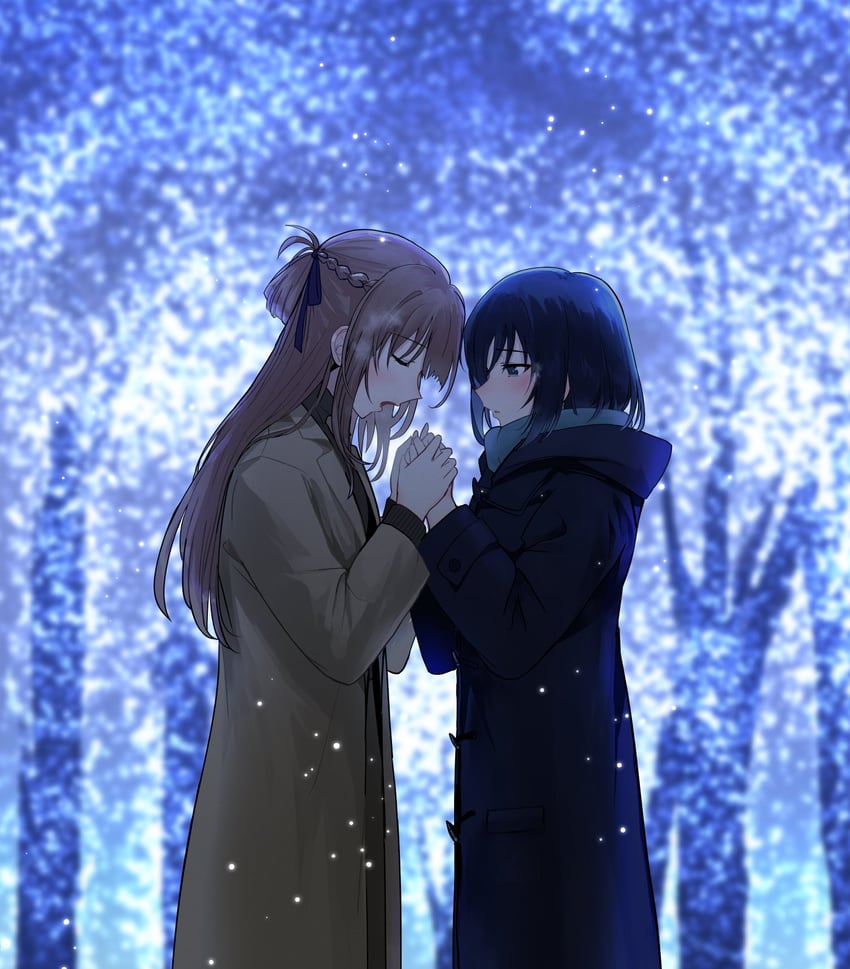 miyagi shiori and sendai hazuki (shuuniichido classmate wo kau hanashi) drawn by lr6fko4upypf9hv