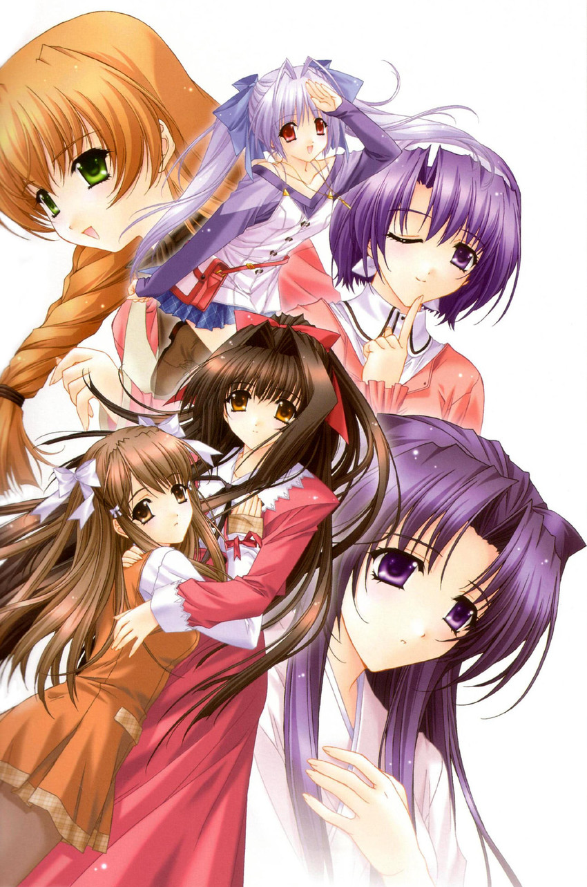 yamabuki sayuki, usa mizuki, erina lemminkainen, fujimori megumi, natsukoshi rino, and 1 more (lost passage) drawn by kimizuka_aoi