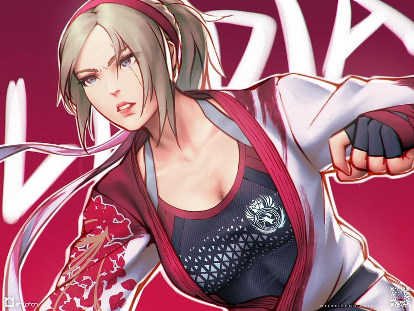 lidia sobieska (tekken and 1 more) drawn by orihalchon