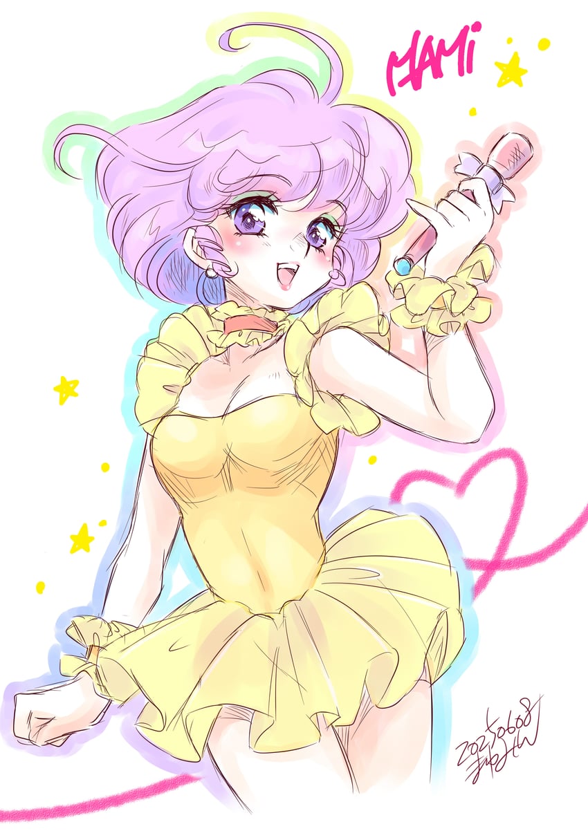 morisawa yuu and creamy mami (mahou no tenshi creamy mami) drawn by kisaragi_miyuki