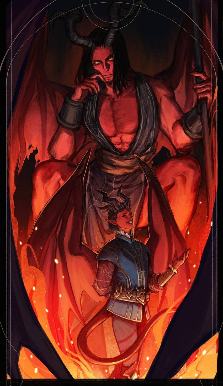 raphael (dungeons & dragons and 2 more) drawn by tworain_w