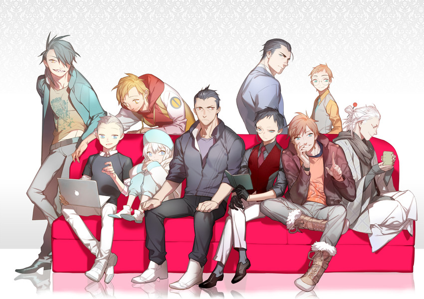 ultra magnus, drift, rodimus, cyclonus, perceptor, and 5 more (transformers and 1 more) drawn by shishio_(shishio5431)