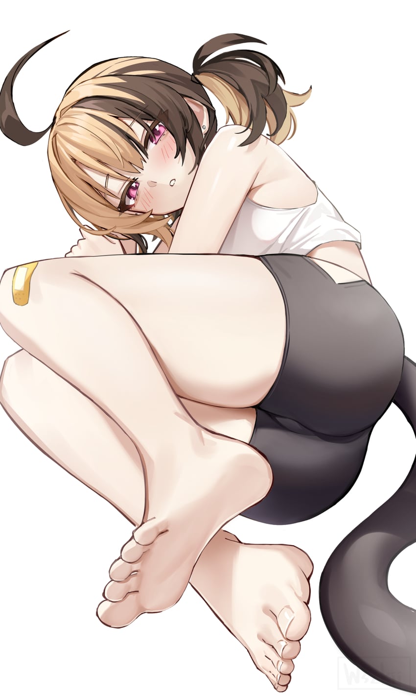 gigi murin (hololive and 1 more) drawn by wszkii