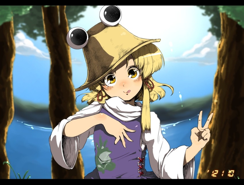 moriya suwako (touhou) drawn by harusame_(unmei_no_ikasumi)