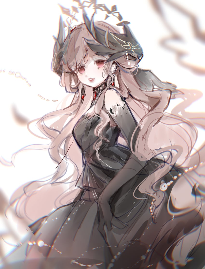 crimson feather (nikki and 1 more) drawn by nuli_de_chengzhi_er