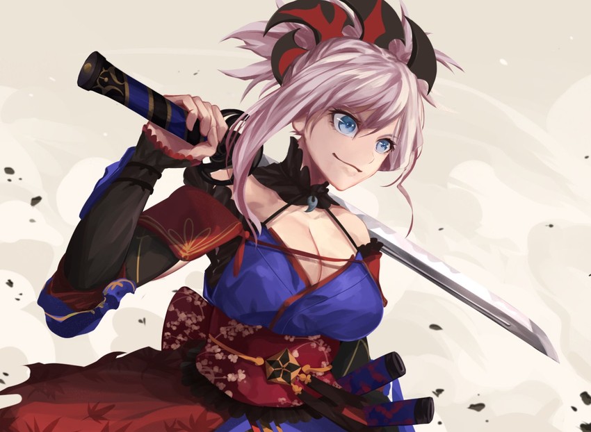 miyamoto musashi (fate and 1 more) drawn by herigaru_(fvgyvr000)